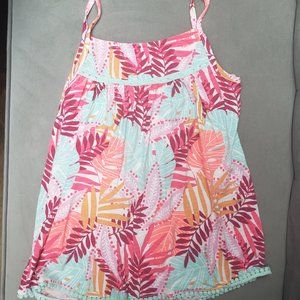Cat & Jack Girls Floral Top Size M 7/8